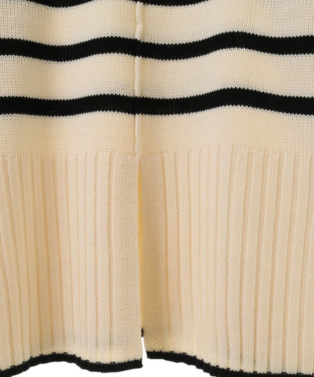 Green Parks 洗えるモックネックニットプルオーバー 