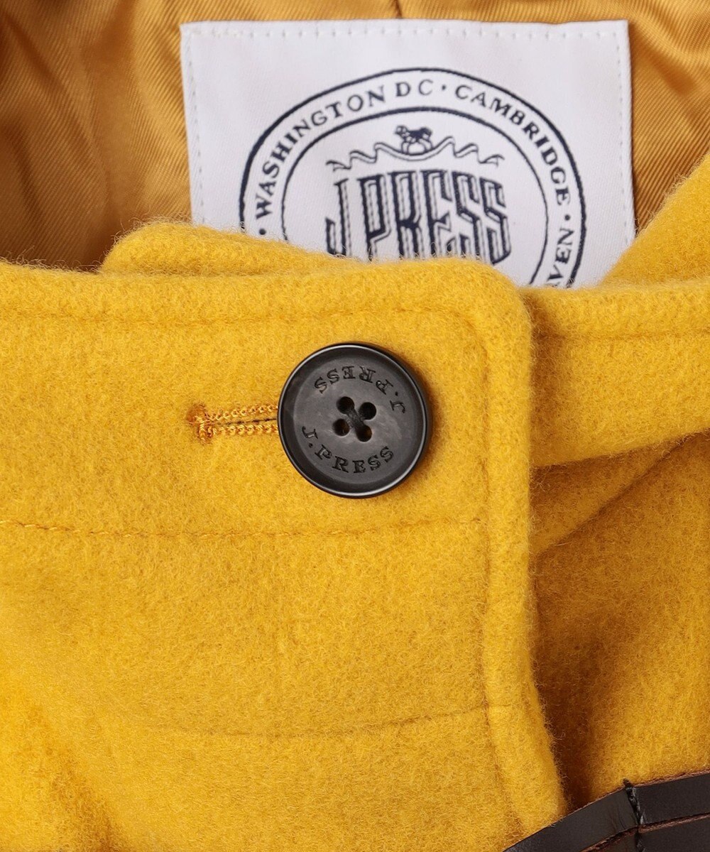J.PRESS LADIES L Jackal ソフトメルトン ダッフル コート 