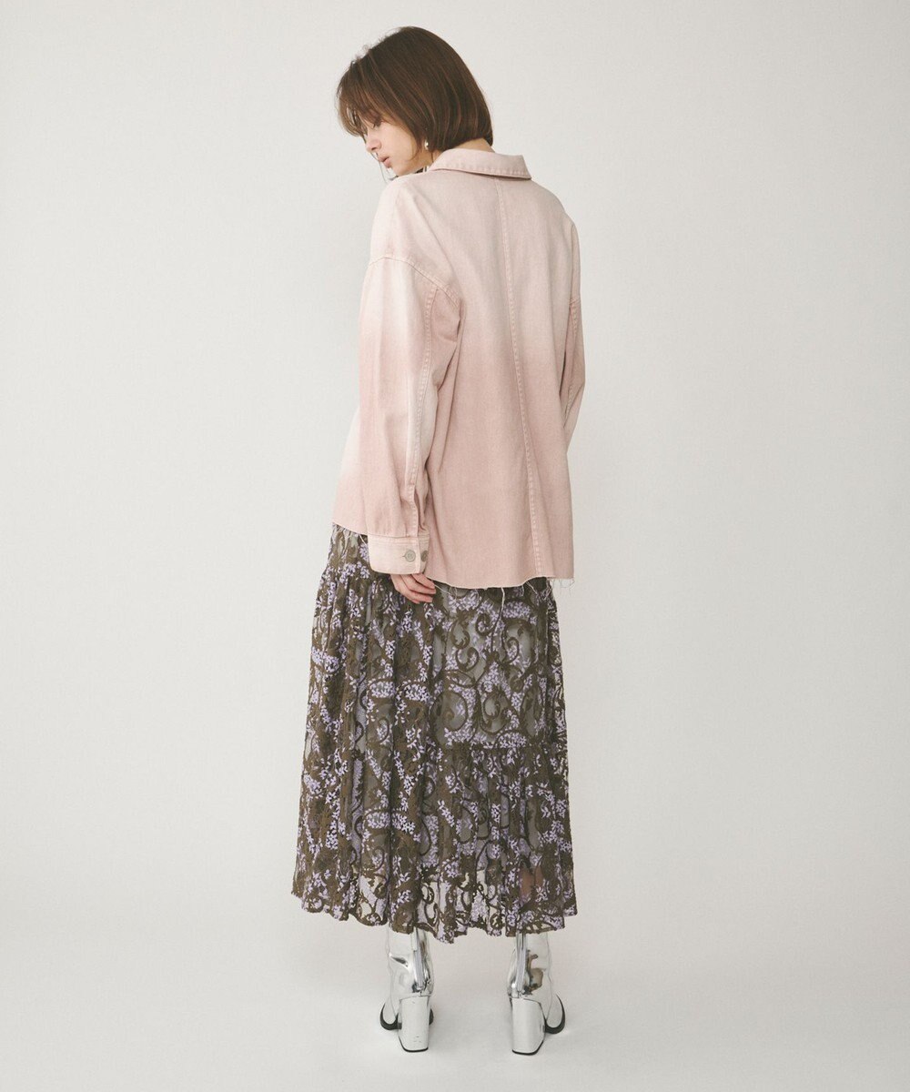 GRACE CONTINENTAL オーバーデニムシャツ 