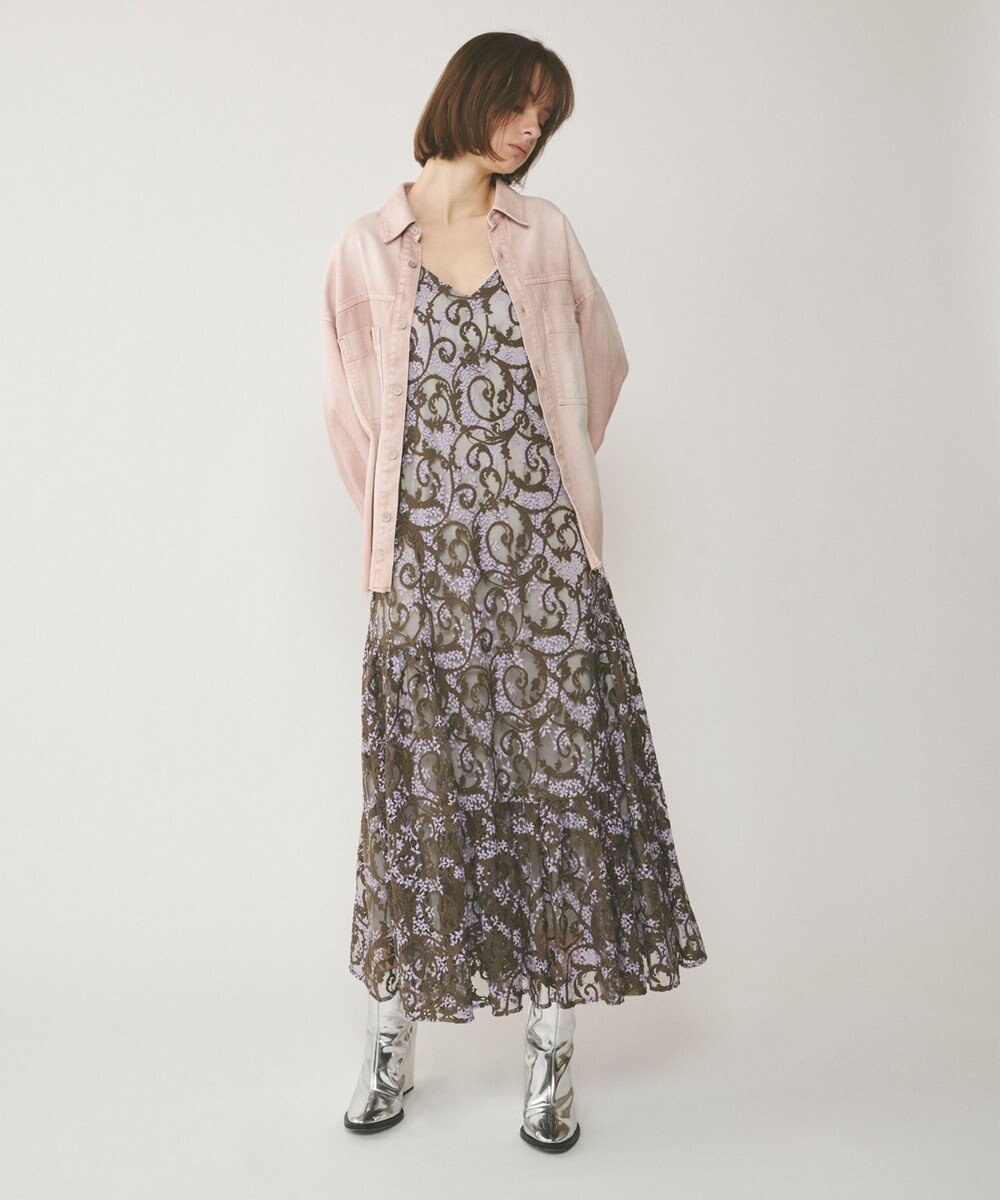 GRACE CONTINENTAL オーバーデニムシャツ 