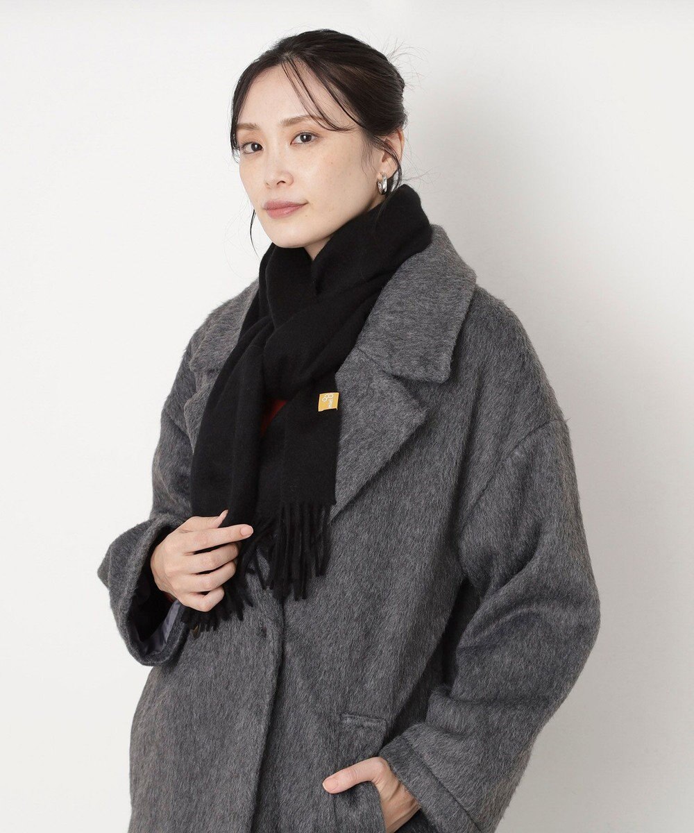 MOONBAT WEB限定【洗える】ミエル (miel) カシミヤ100％ プレーンマフラー 