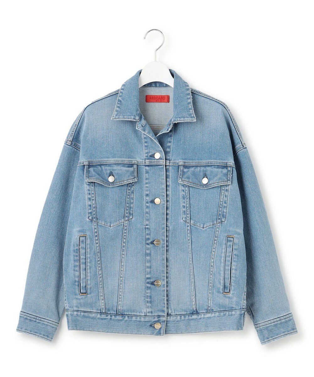 23区 S 【再入荷/RED CARD TOKYO×23区】オーバーサイズ デニム ジャケット 