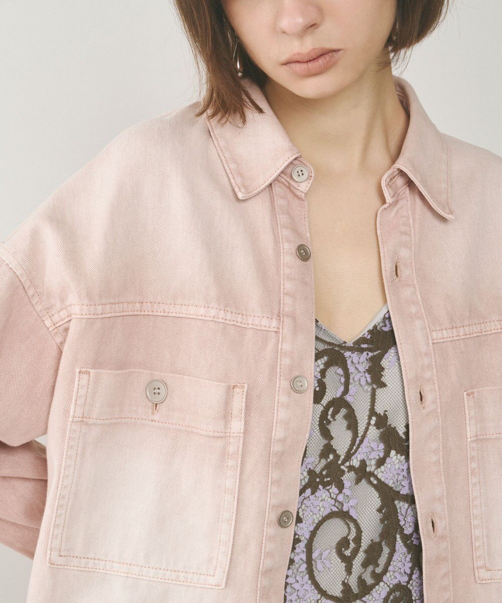 GRACE CONTINENTAL オーバーデニムシャツ 