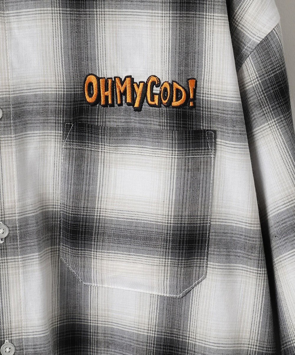 WEGO 【ユニセックス着用アイテム/綿100%/MLサイズ展開】別注NEW　JACKオンブレチェックシャツ（S） 