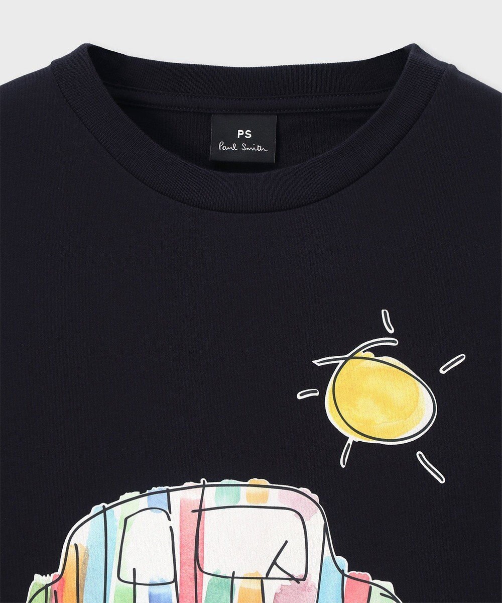 Paul Smith Drawn by Paul Striped Car Tシャツ 