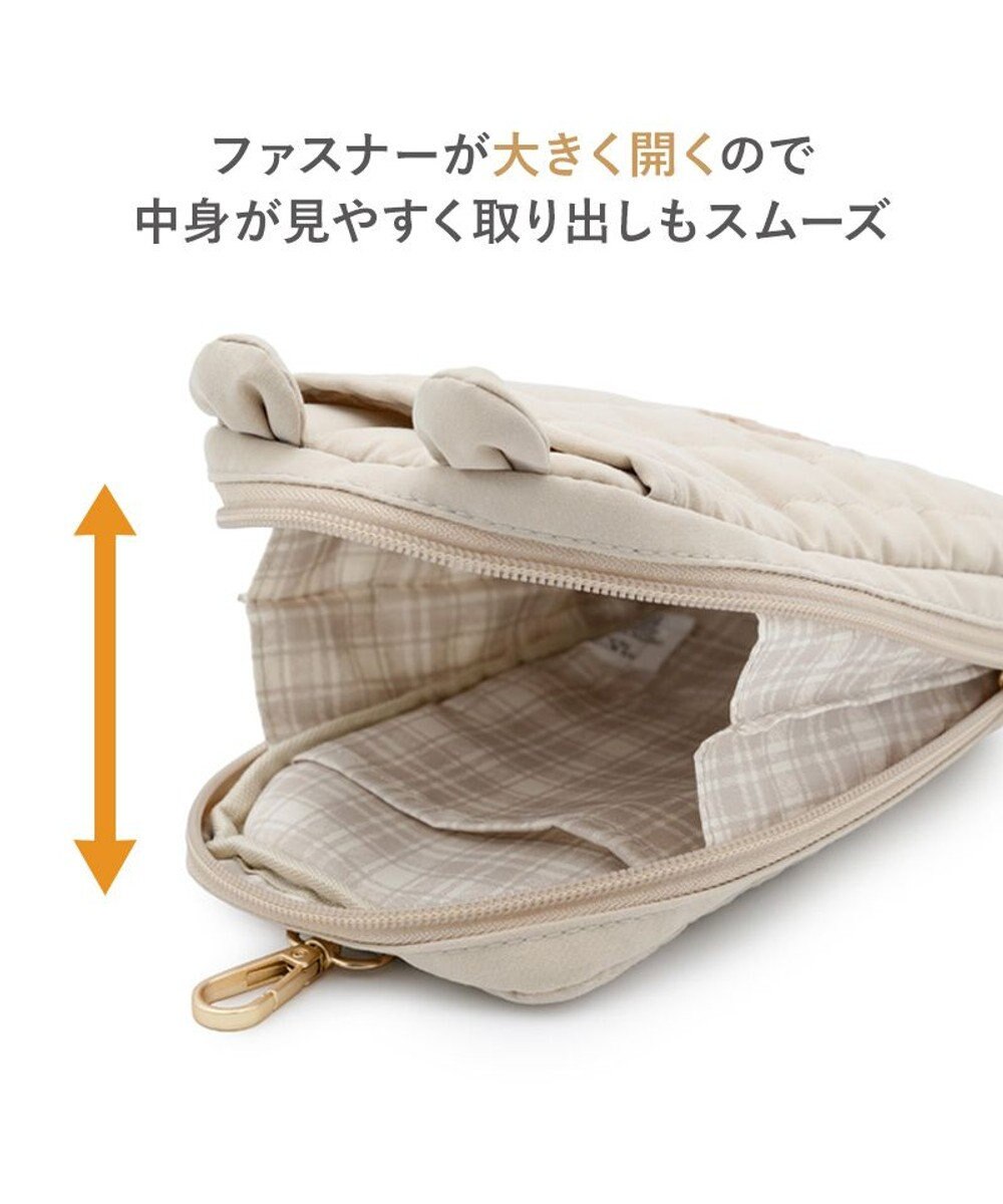 PET PARADISE ペットパラダイス くまちゃん キルトポーチ 