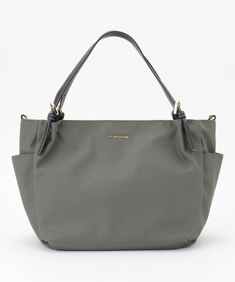 LA BAGAGERIE ポリエステルキャンバス　2WAYミニトート 