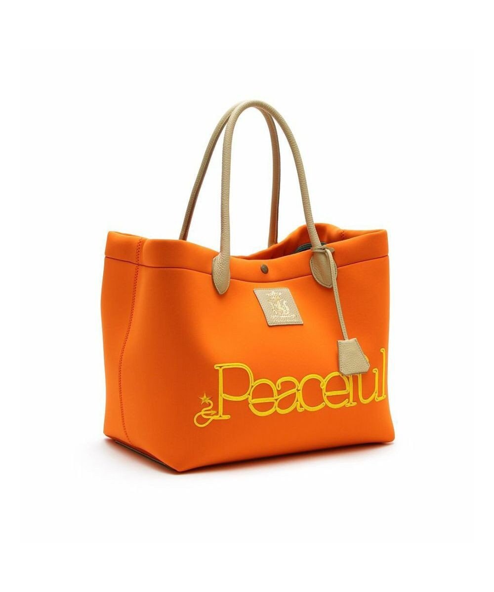 A.D.M.J. 【魔法の様に軽い】マジックライト/コード刺しゅうキューブトート34cm 