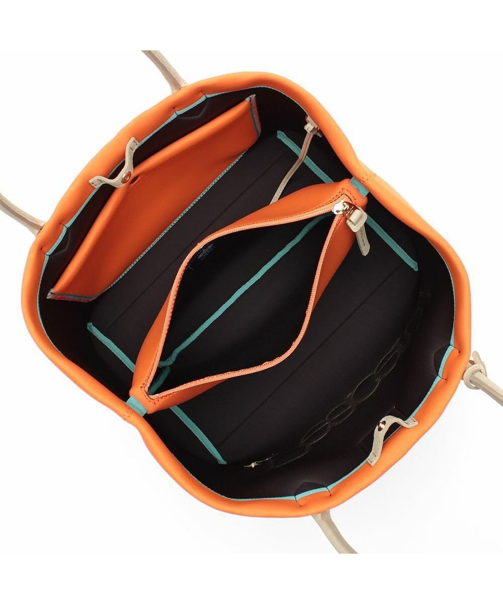 A.D.M.J. 【魔法の様に軽い】マジックライト/コード刺しゅうキューブトート34cm 