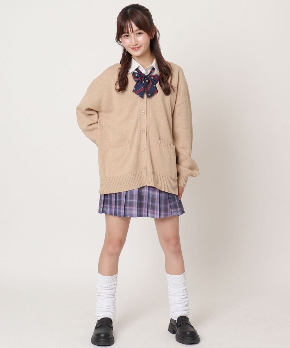 WEGO 【SCHOOLITEM】ニットカーディガン 