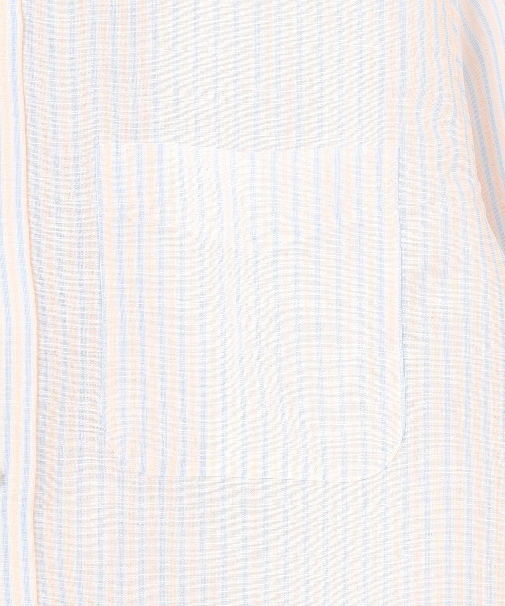 J.PRESS MEN 【WEB・一部店舗限定】コットンリネンマルチストライプ シャツ / B.D. 