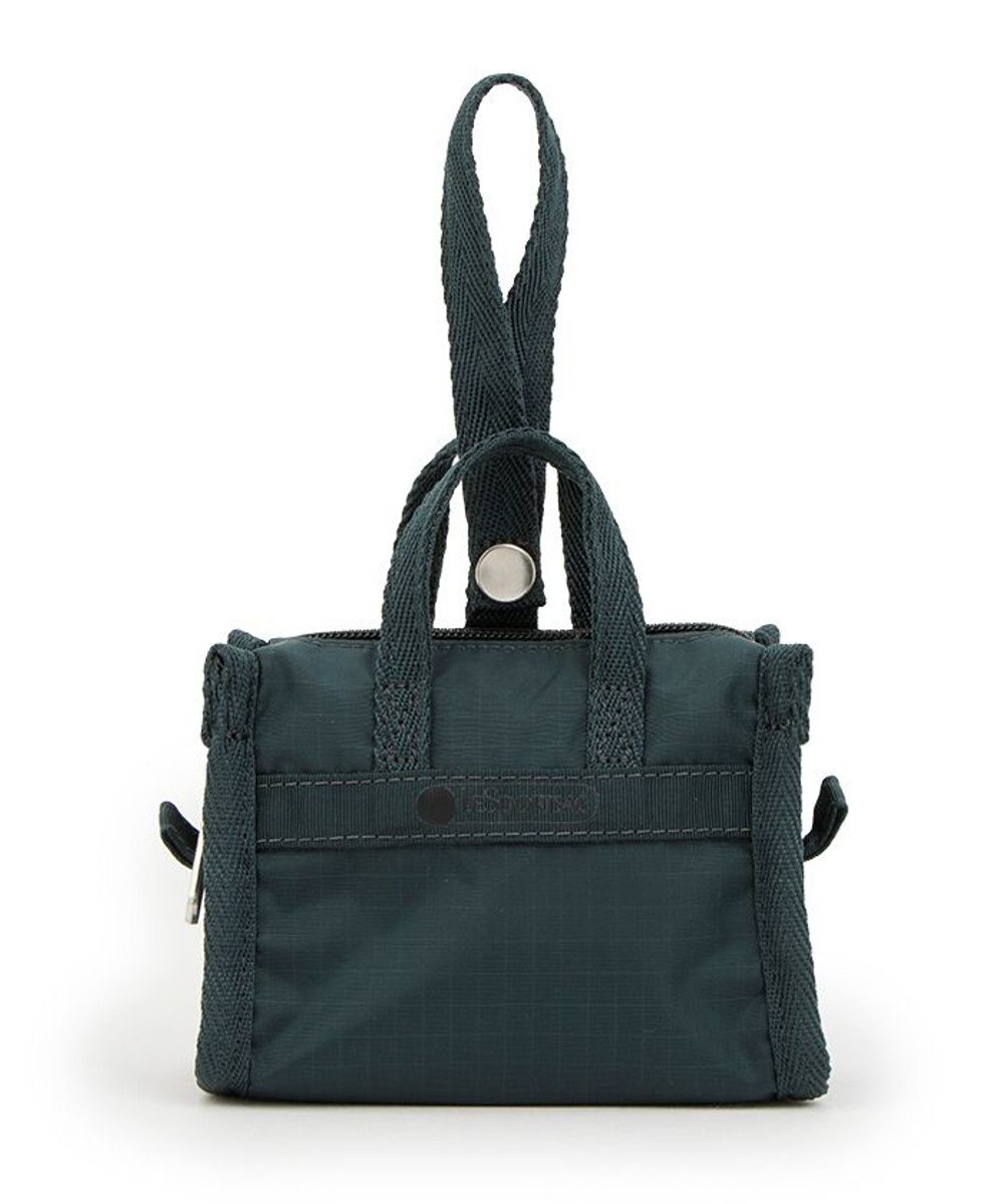 LeSportsac MICRO WEEKENDER CHARM/ミッドナイトグリーン 