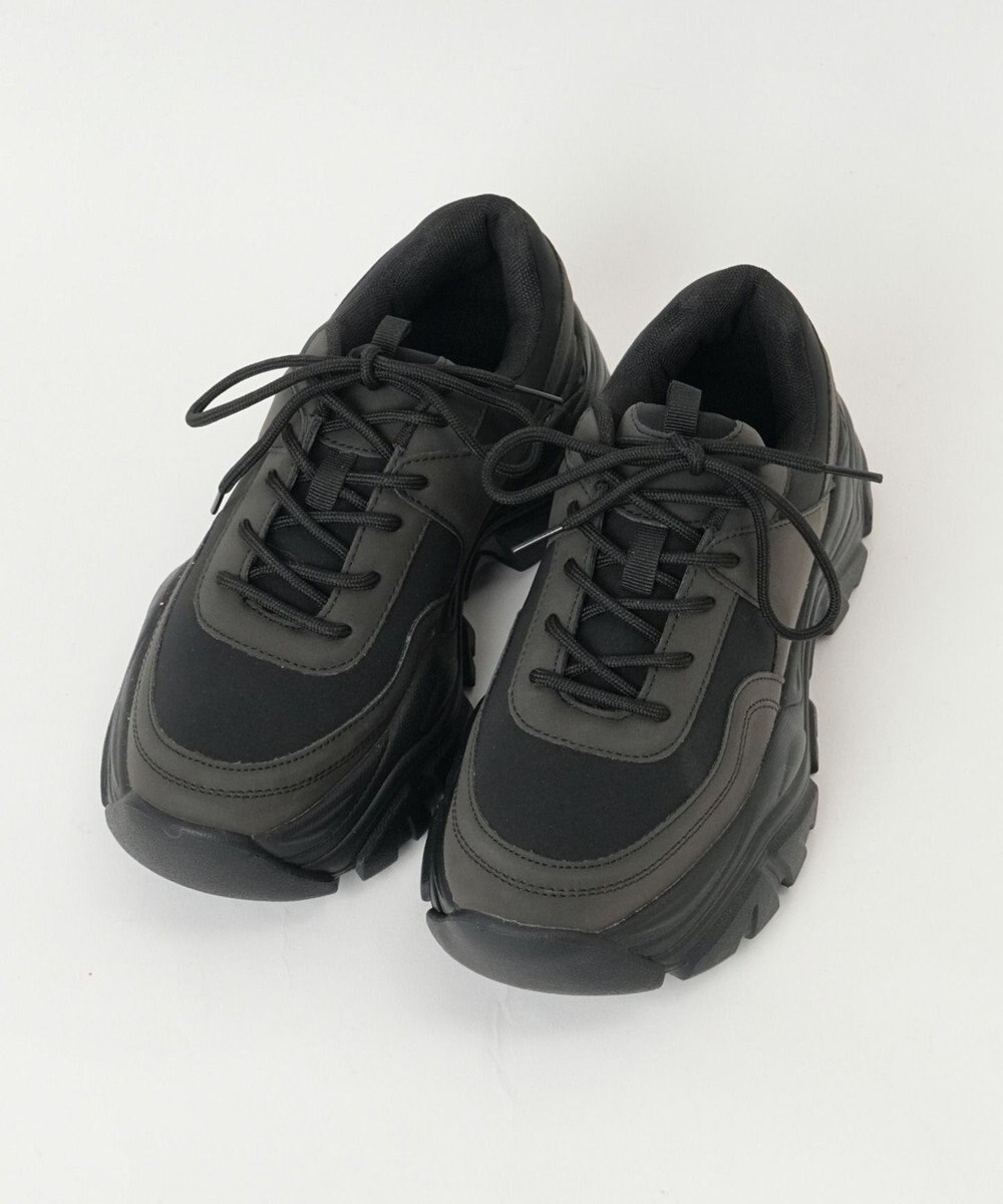 WEGO 配色厚底スニーカー 