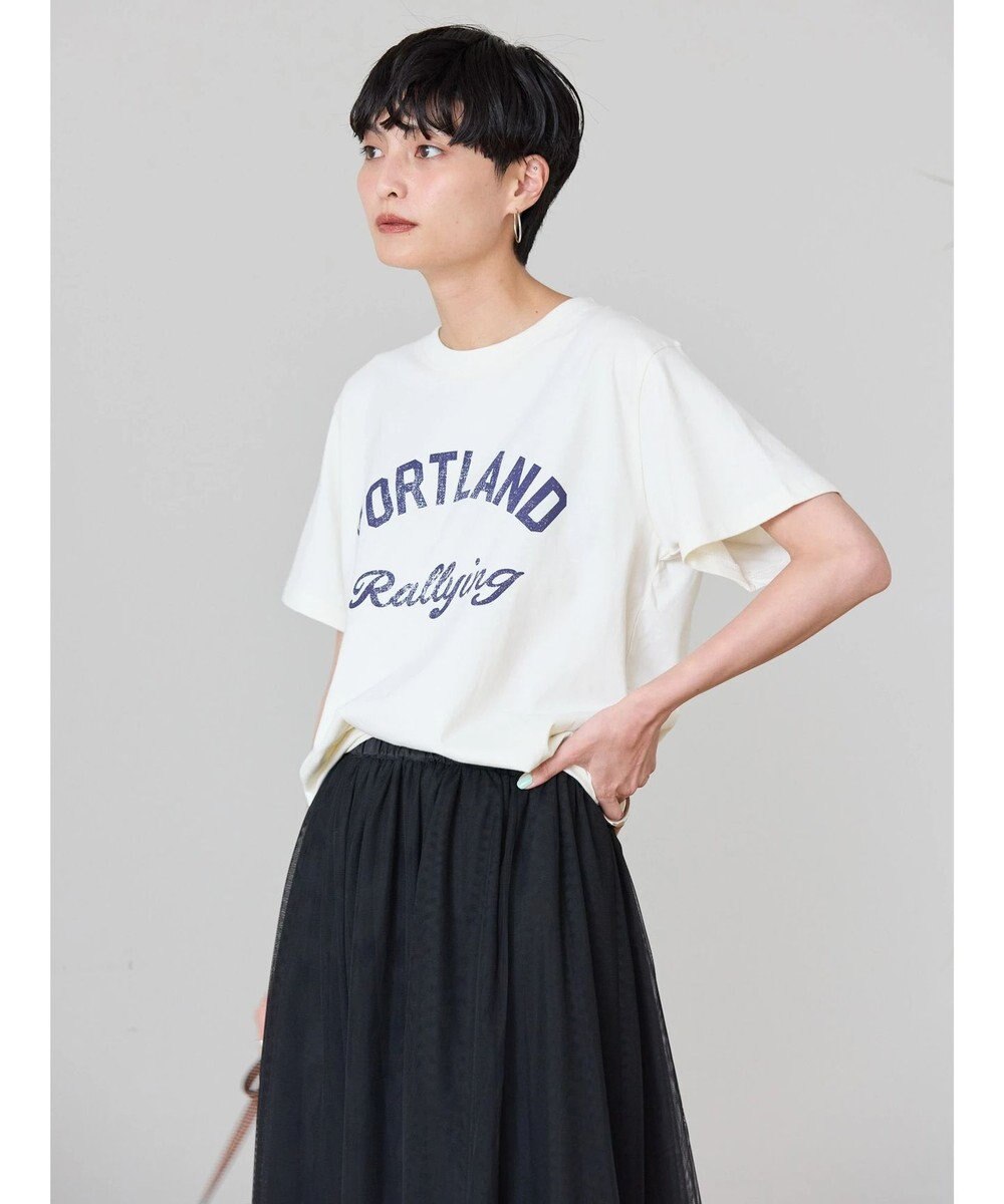 AMERICAN HOLIC ＰＯＲＴＬＡＮＤロゴカットプルオーバー 