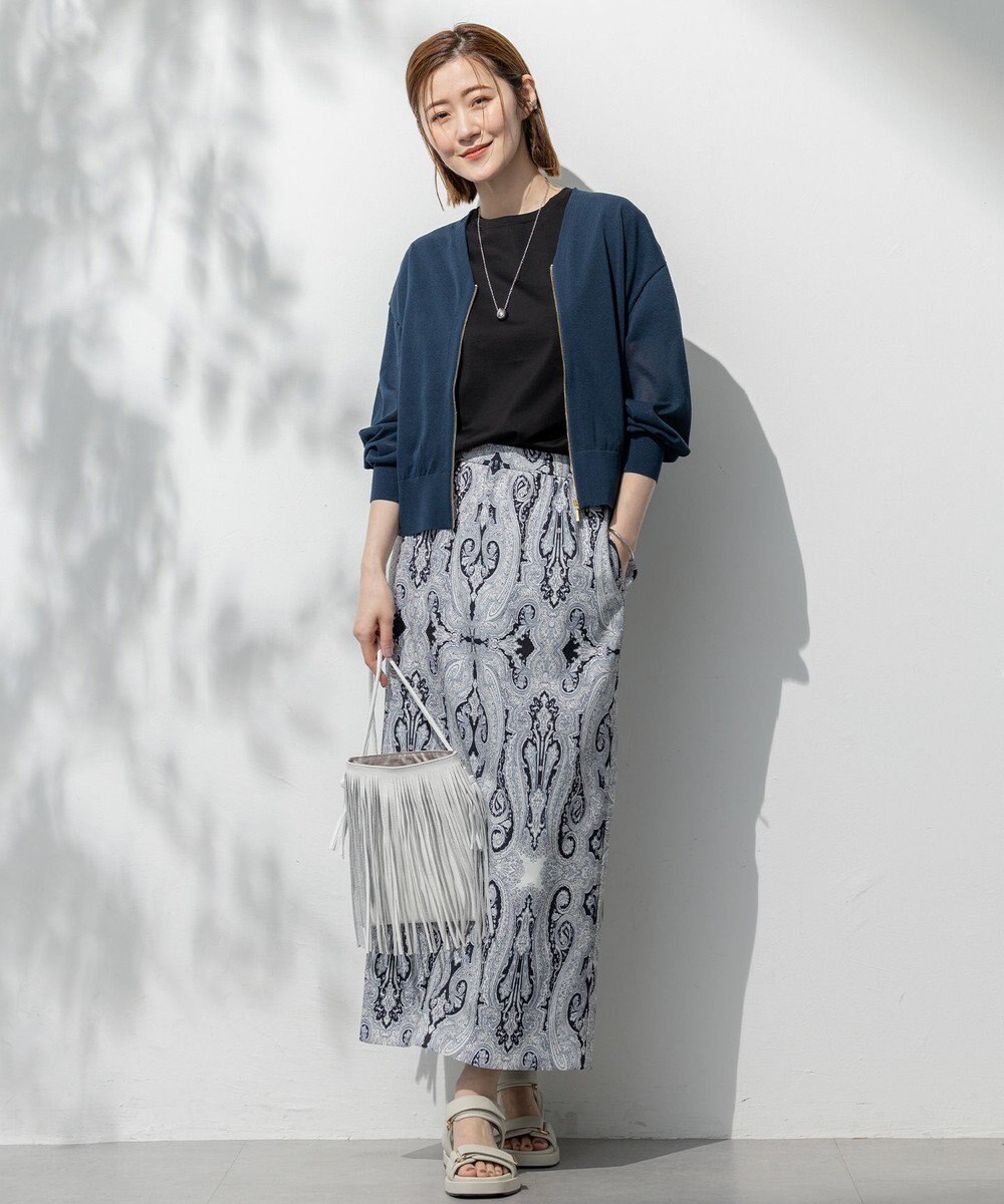 23区 メタル ドロップ ネックレス 