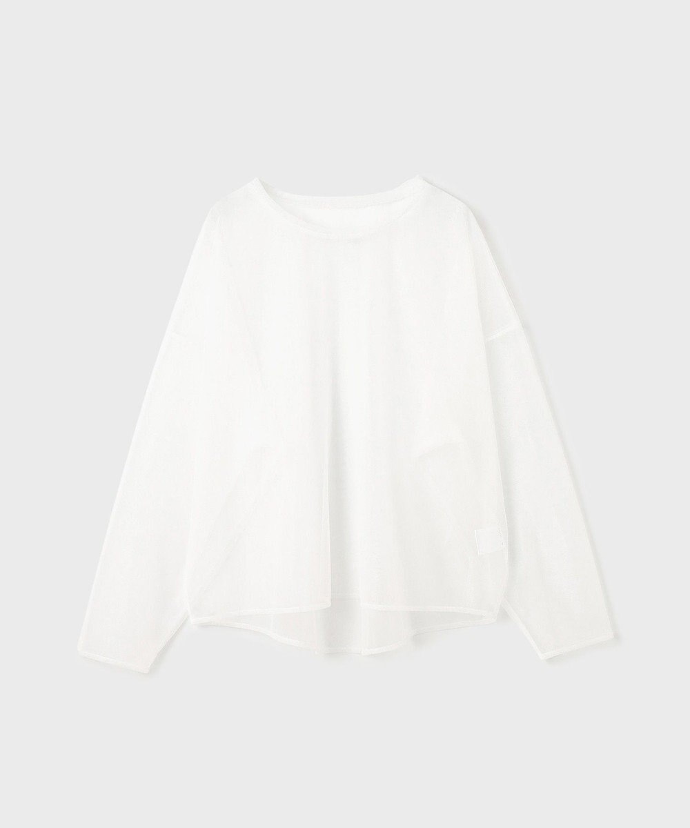 GRACE CONTINENTAL チュールレイヤードシャツ 