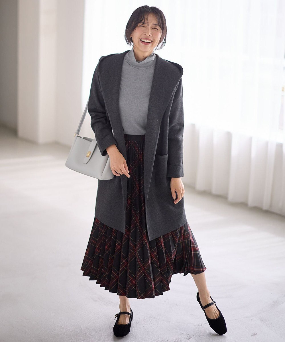 ANY 【洗濯機可】フーディーコーディガン 