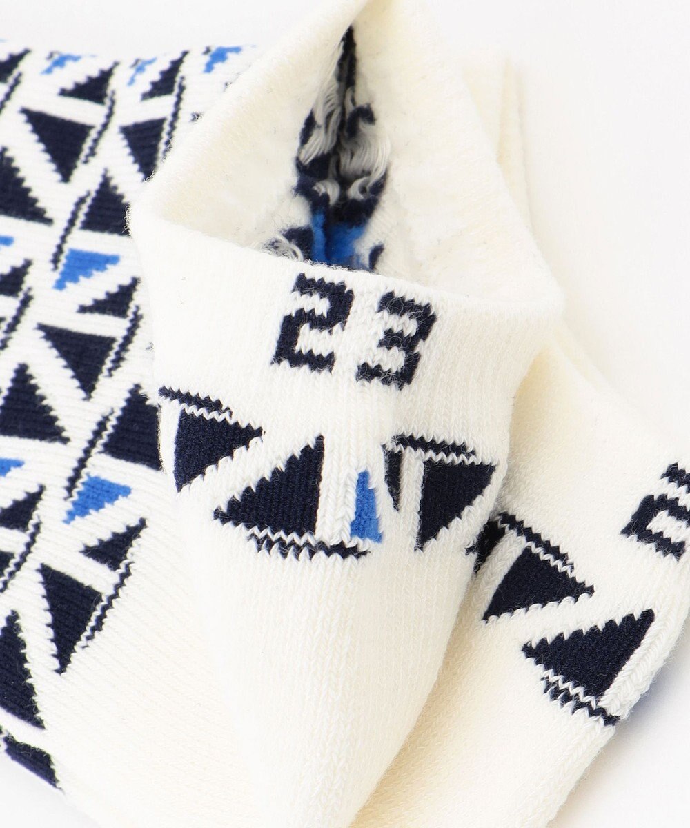 23区GOLF 【MEN】モチーフ柄 アンクルソックス 