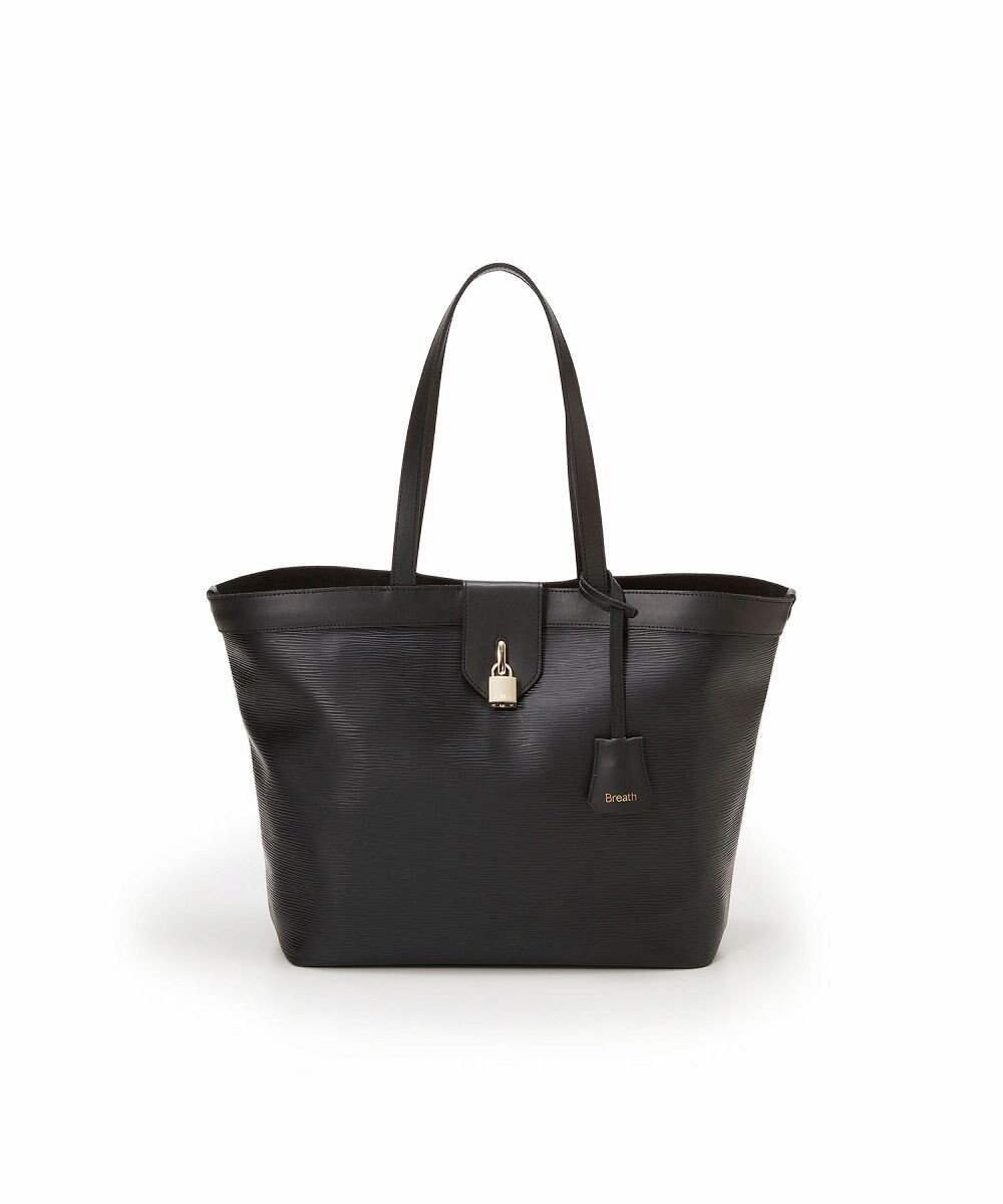 TOPKAPI 【Breath TOPKAPI】RIPPLE LOCK  リプルロック レザーコンビ トート バッグ 