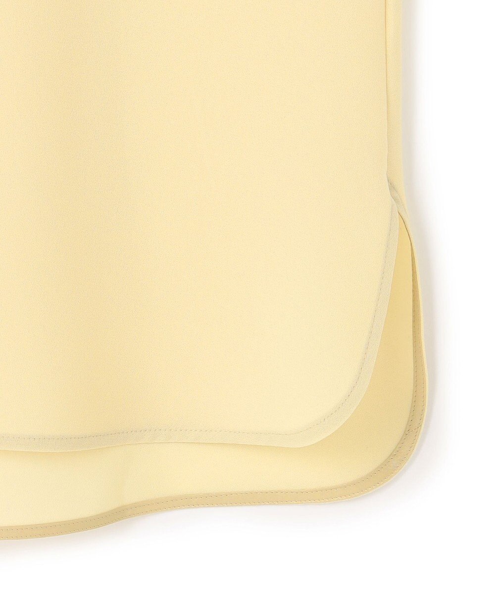 BEIGE， 【洗える】STOW / フリルタイブラウス 