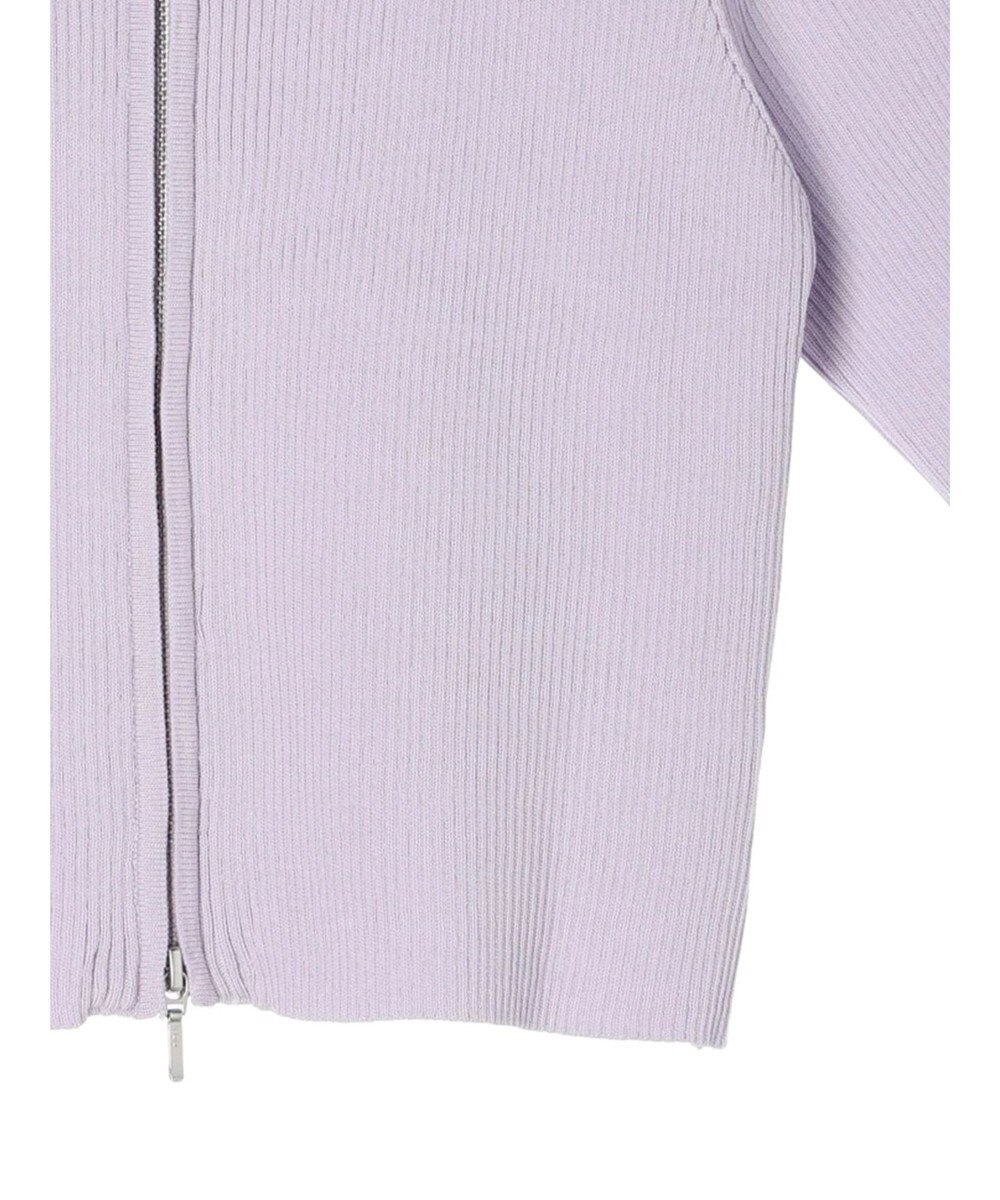 earth music&ecology 衿付きダブルＺＩＰカーディガン 