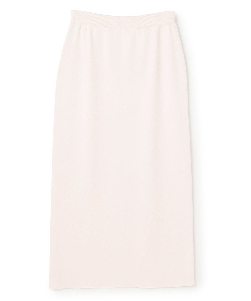 BEIGE， 【洗える】LAURA / ドライタッチIラインニットスカート 
