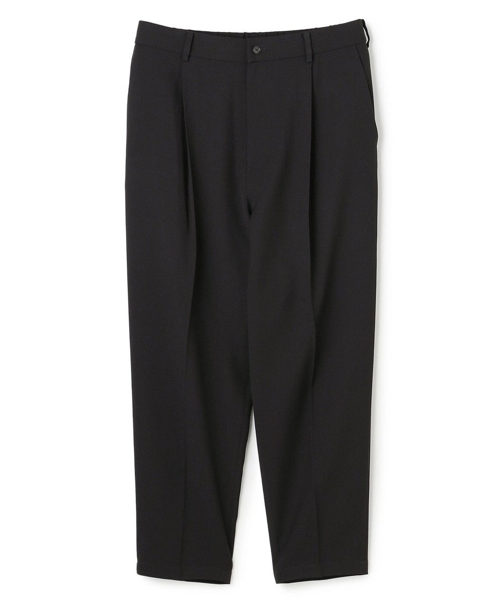 UNFILO MENS 【ストレッチ/イージーケア】WOOL TOUCH 機能美パンツ ワイド 