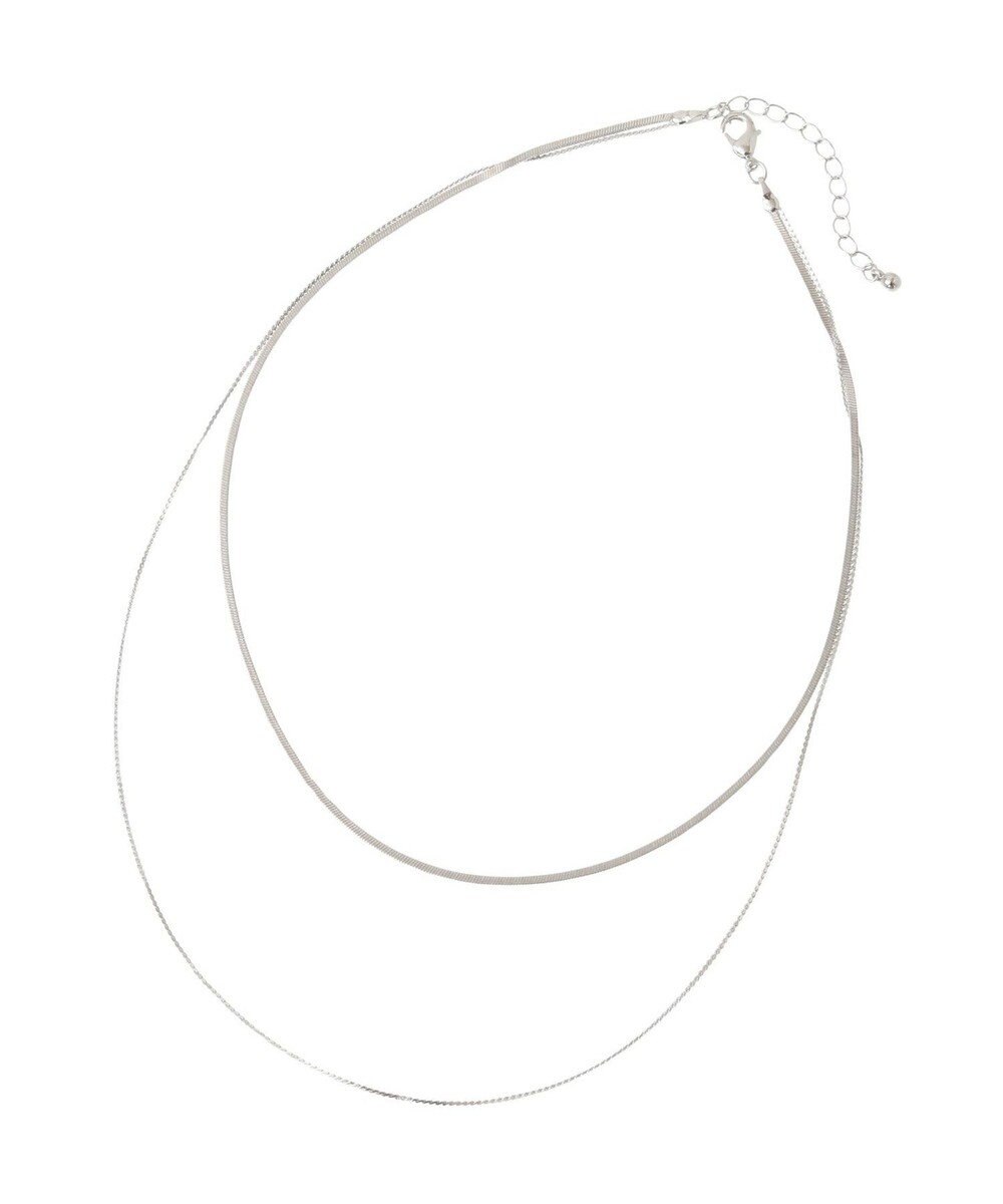 Green Parks ・ＨＡＬＦ　ＴＩＭＥ　シンプル２連ネックレス 