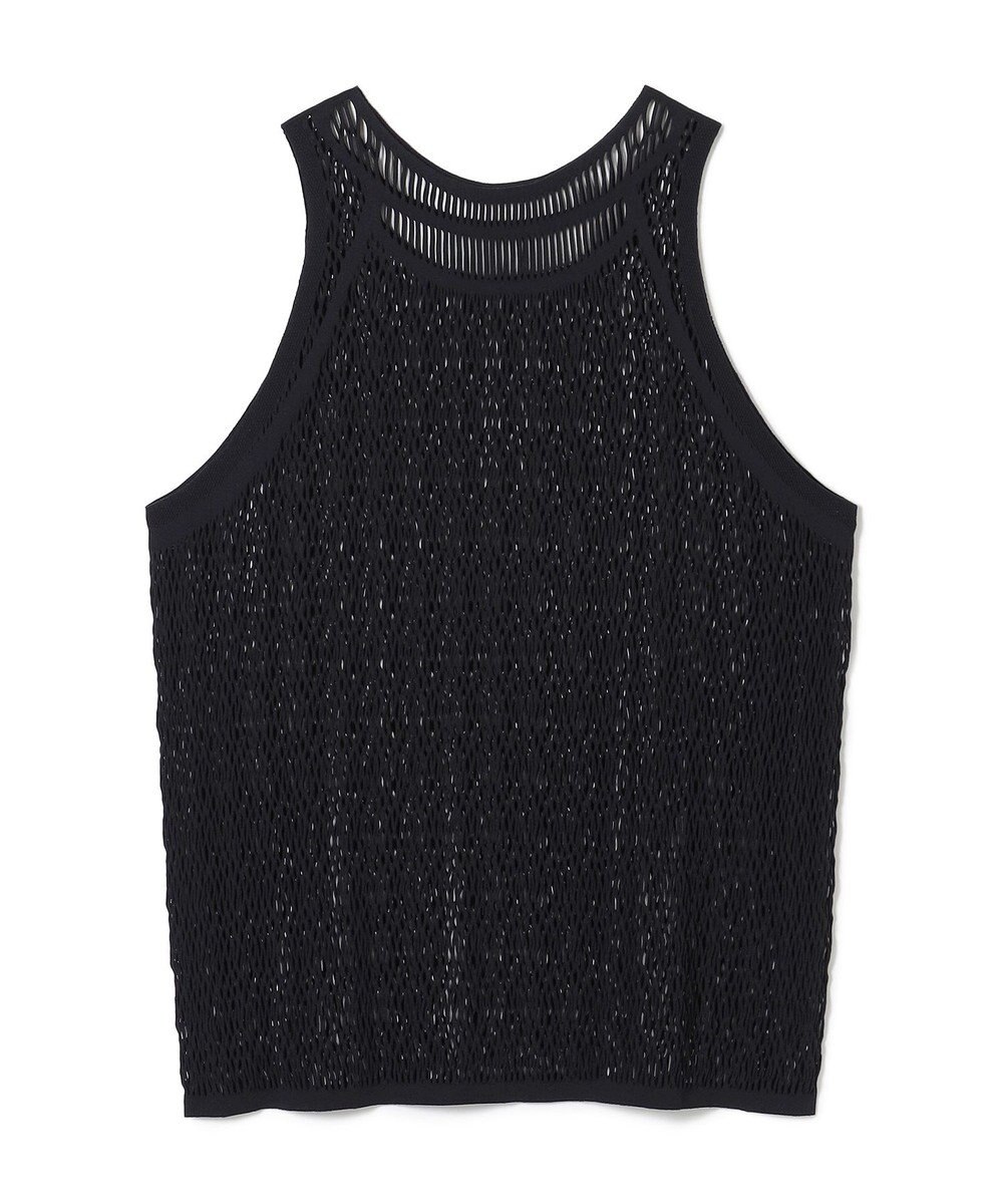 Chacott 【ノーソーイングニット】ランダムメッシュニットタンクトップ 