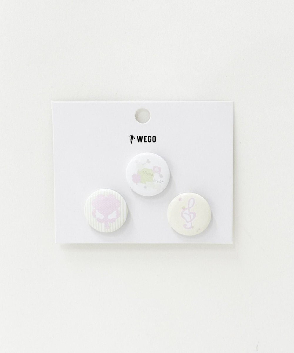 WEGO アソート缶バッジセットA 