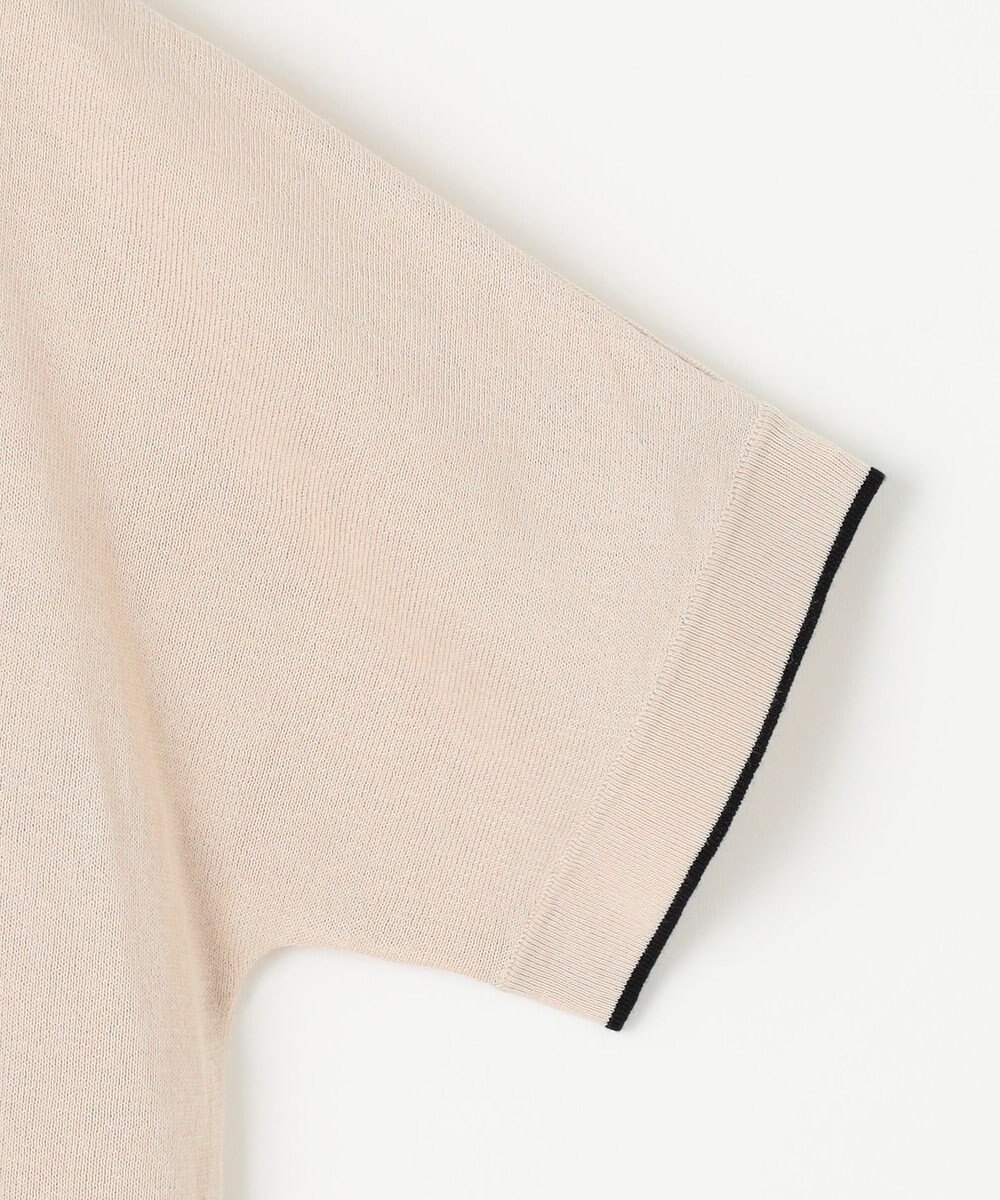 J.PRESS LADIES L 【洗える】ドライコットン ポロ ニット 