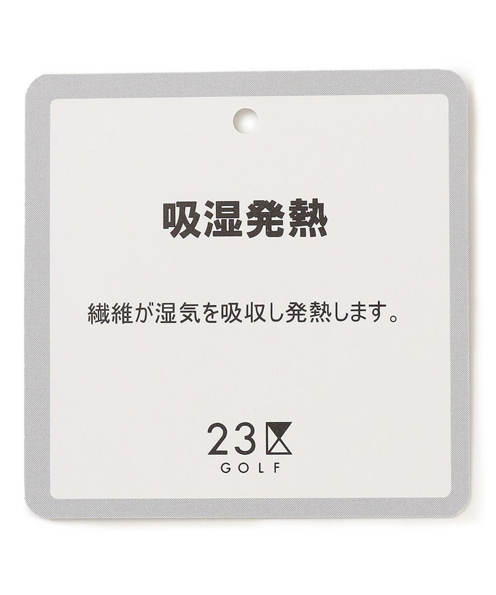 23区GOLF 今シーズンはボーダー柄も仲間入り！【MEN】【吸湿発熱】グランサーモボーダー カットソー 
