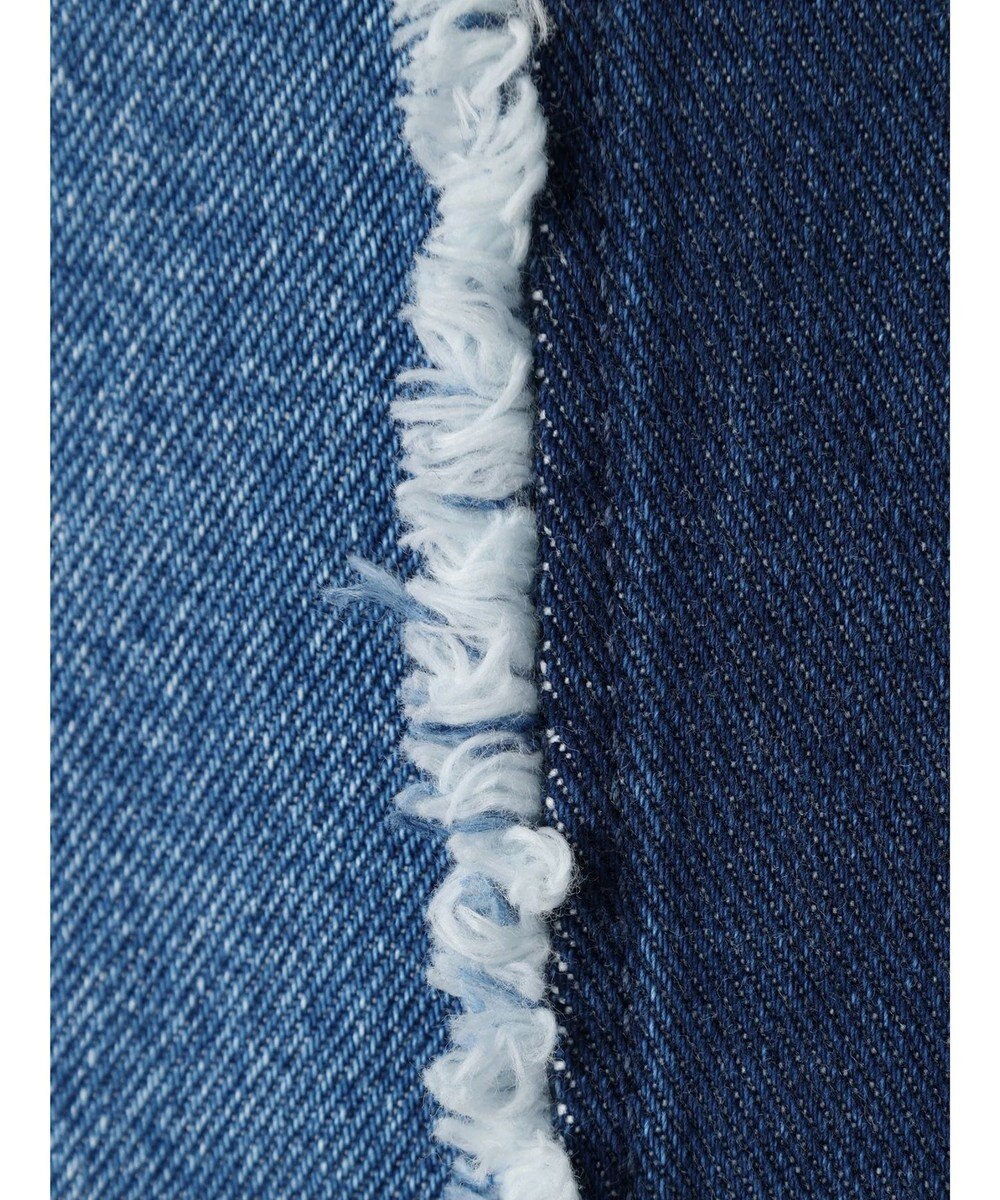 earth music&ecology Ｌｅｅ×ｅ．ｍ．ａ．ｅ　切替デニムスカート 