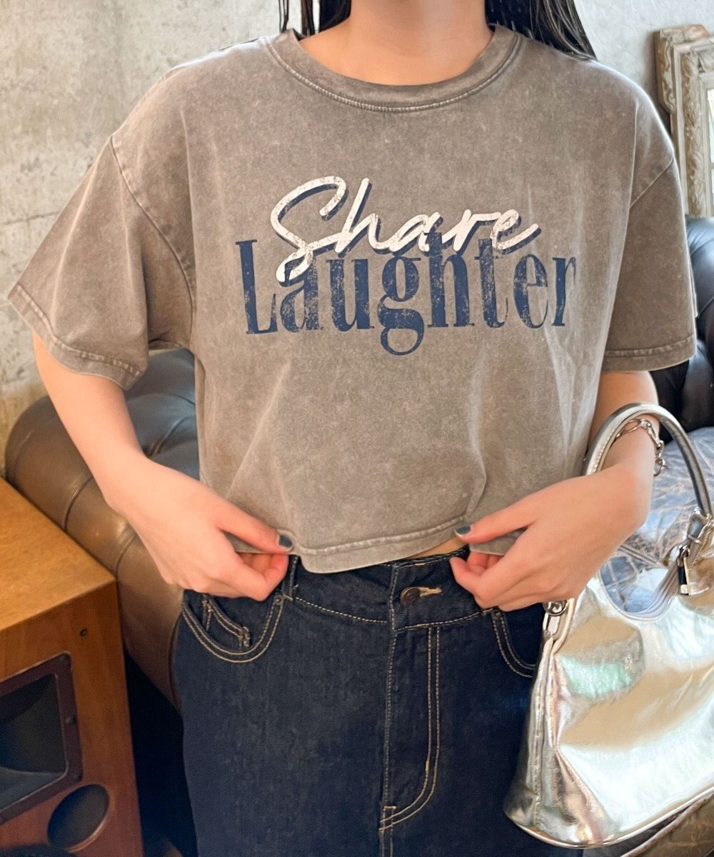 WEGO ヴィンテージウォッシュショートT 