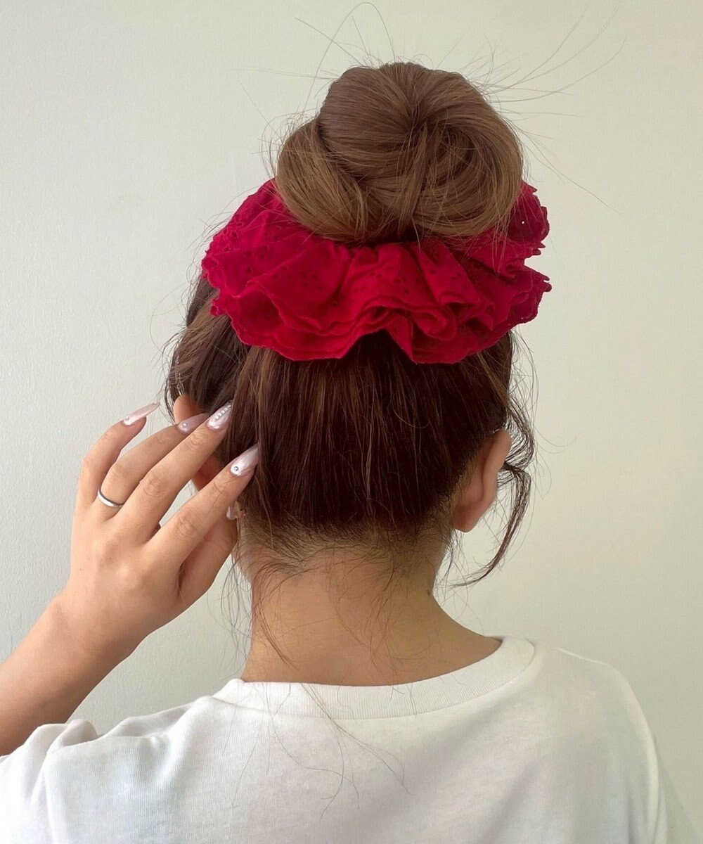 WEGO Lコットンレースシュシュ 