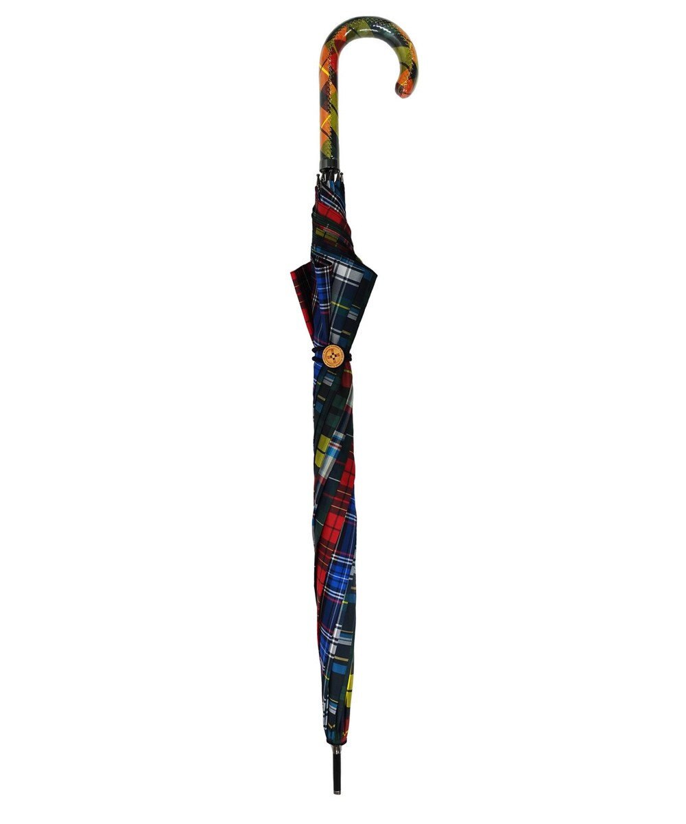 +RING メンズ向け プラスリング 長傘 65cm CHK T1405 