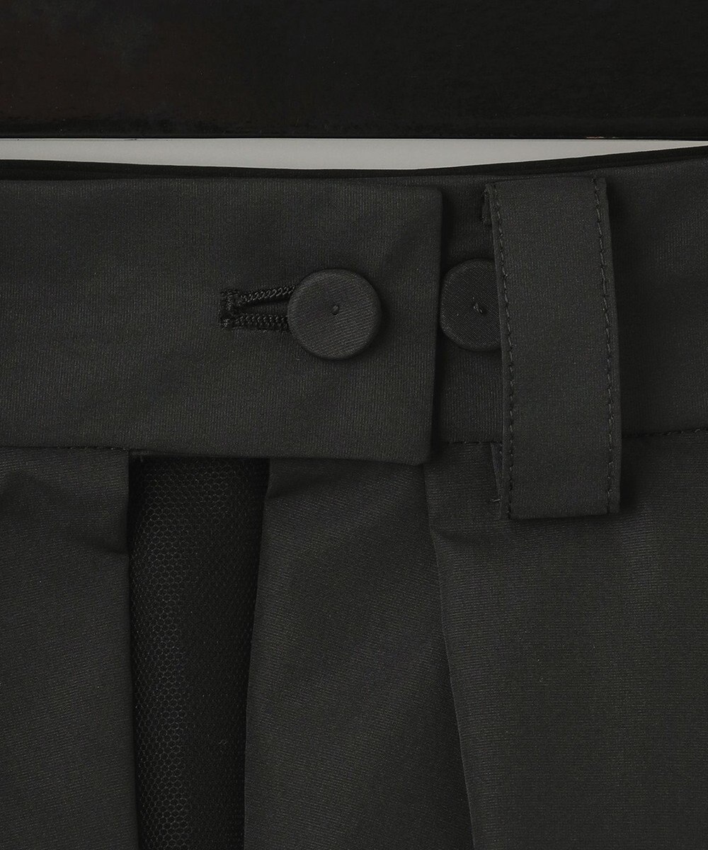 GRACE CONTINENTAL ブラックタフタオーバースカート 