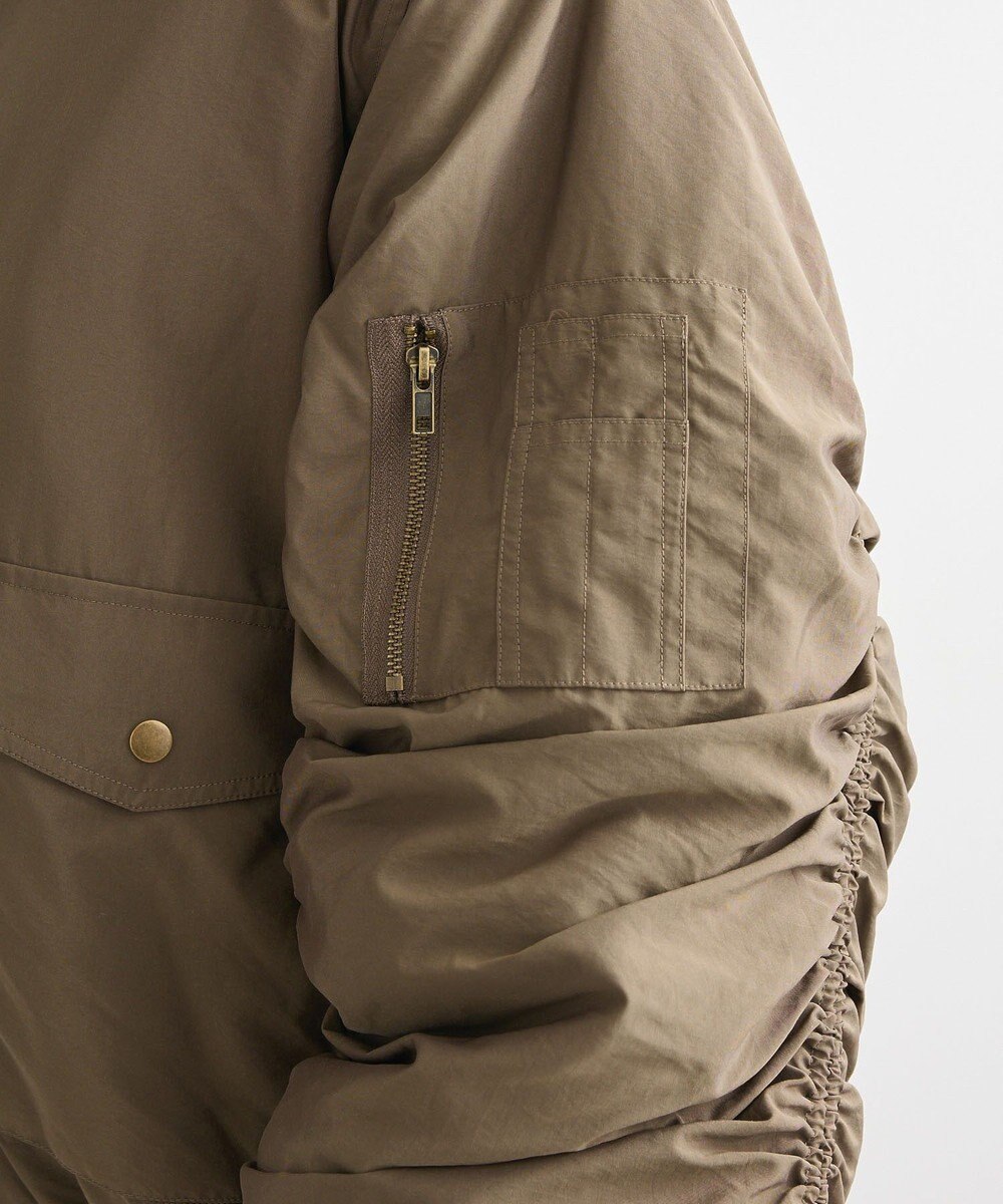 Green Parks ・ｓｗｉｎｇ　ｂｙ　ティペット付ミリタリーブルゾン 