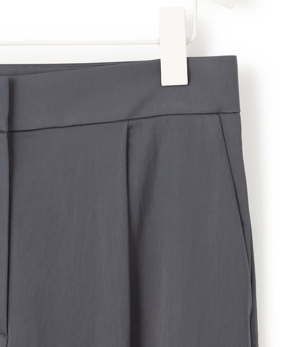 ICB 【接触冷感・UVケア・洗える】 ヴィスコースナイロンサテン ワイドパンツ 