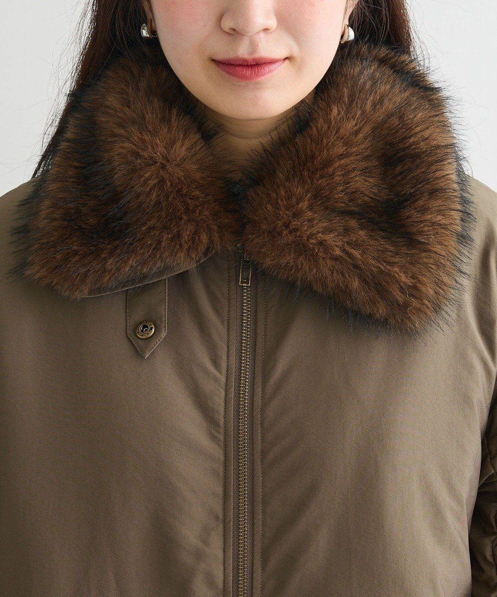 Green Parks ・ｓｗｉｎｇ　ｂｙ　ティペット付ミリタリーブルゾン 