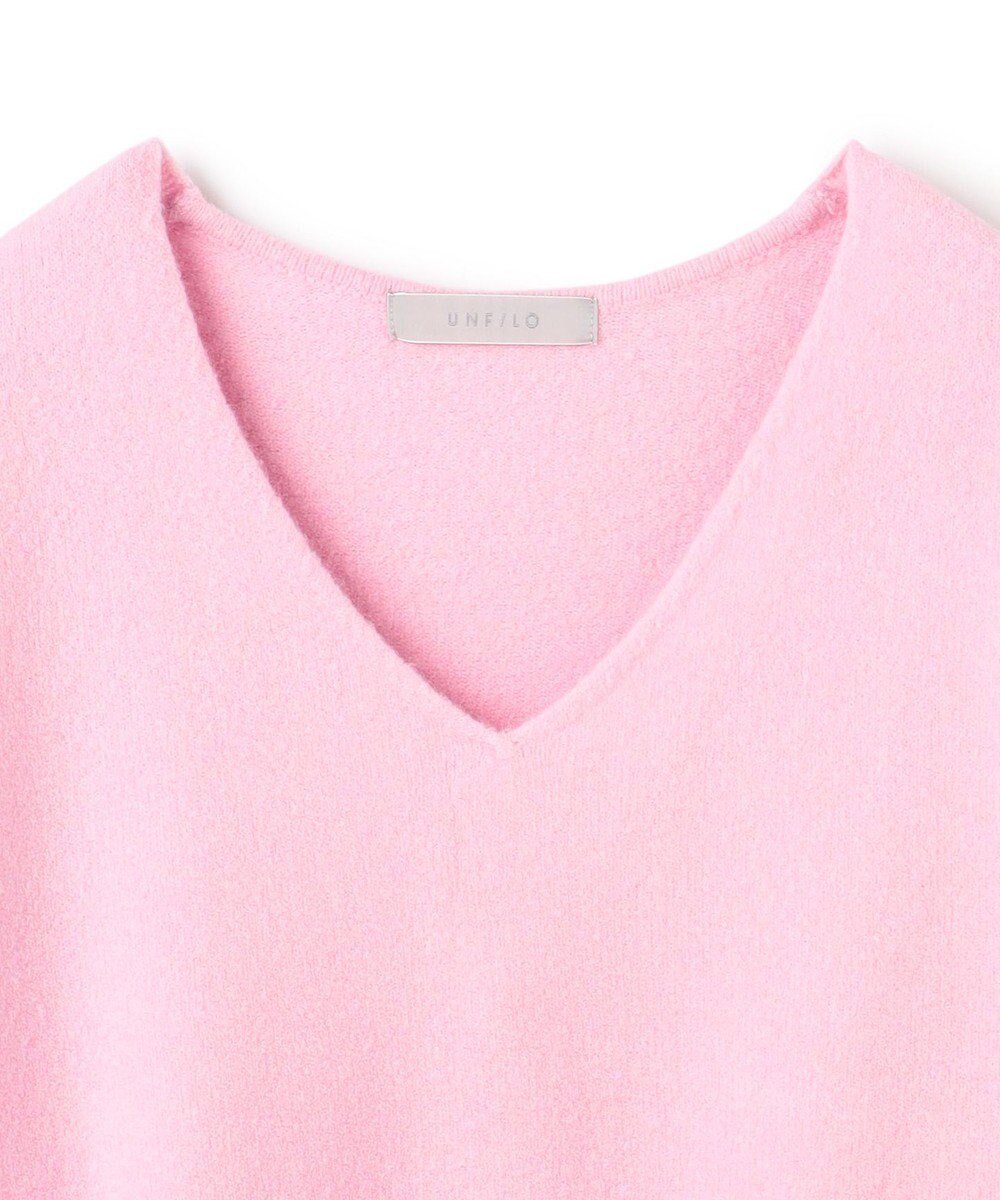 UNFILO ふわふわニット Vネック 