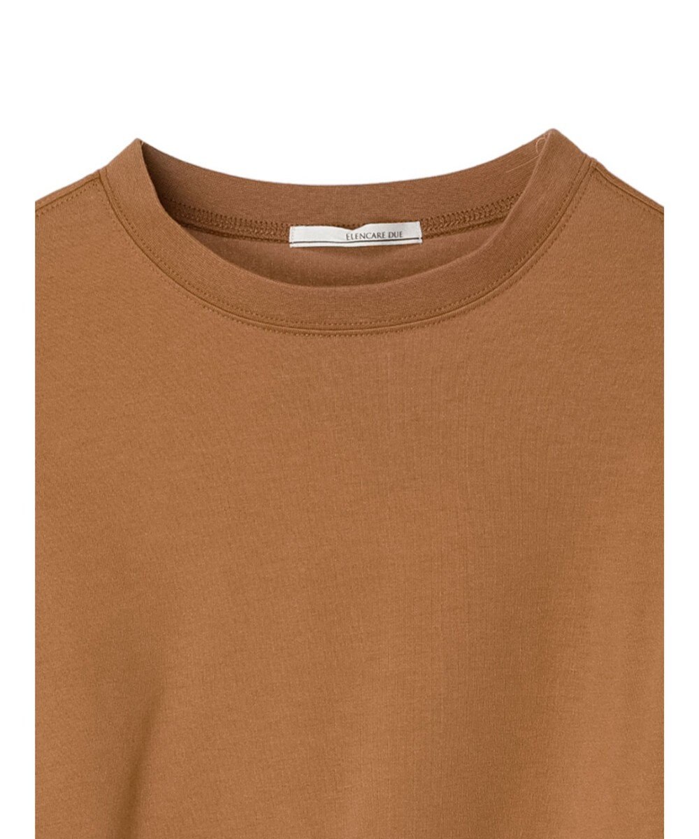 Green Parks ・ＥＬＥＮＣＡＲＥ　ＤＵＥシャーリング袖プルオーバー 