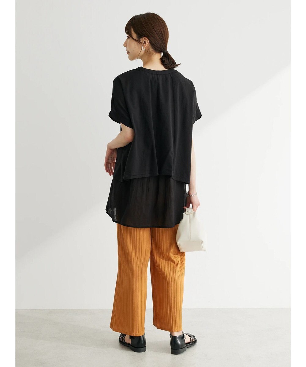 Green Parks インド綿　ＳＥＴ２点レイヤード風ブラウス 