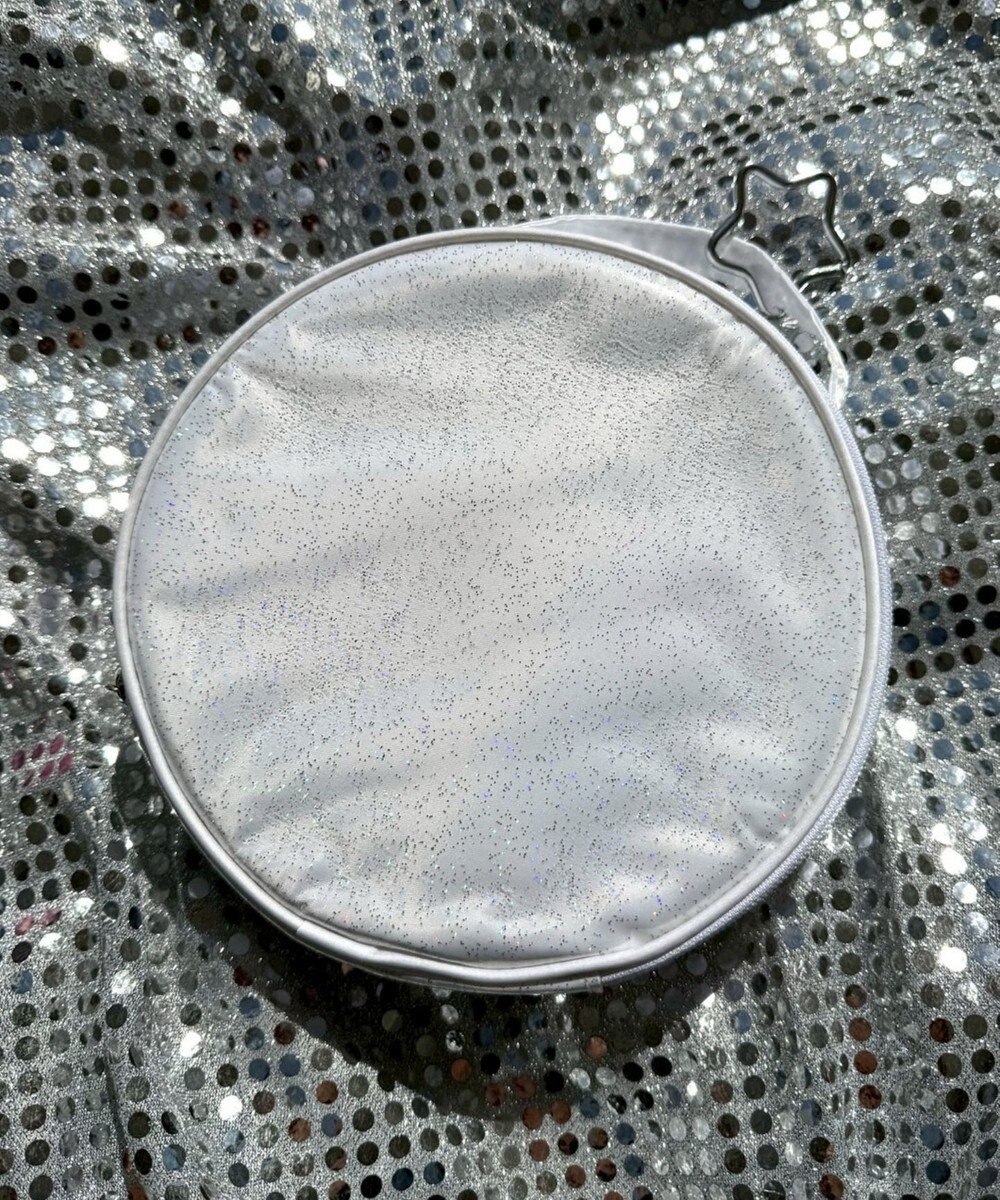 WEGO クリアラメサークルポーチ 