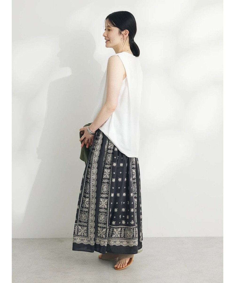 CRAFT STANDARD BOUTIQUE 肩タックノースリーブプルオーバー 