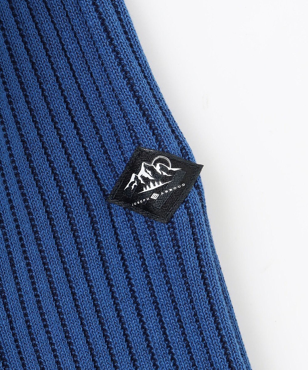 JOSEPH ABBOUD MOUNTAIN 【軽さ/ストレッチ】 CORDURA COTTON アウトドアニットパーカー 