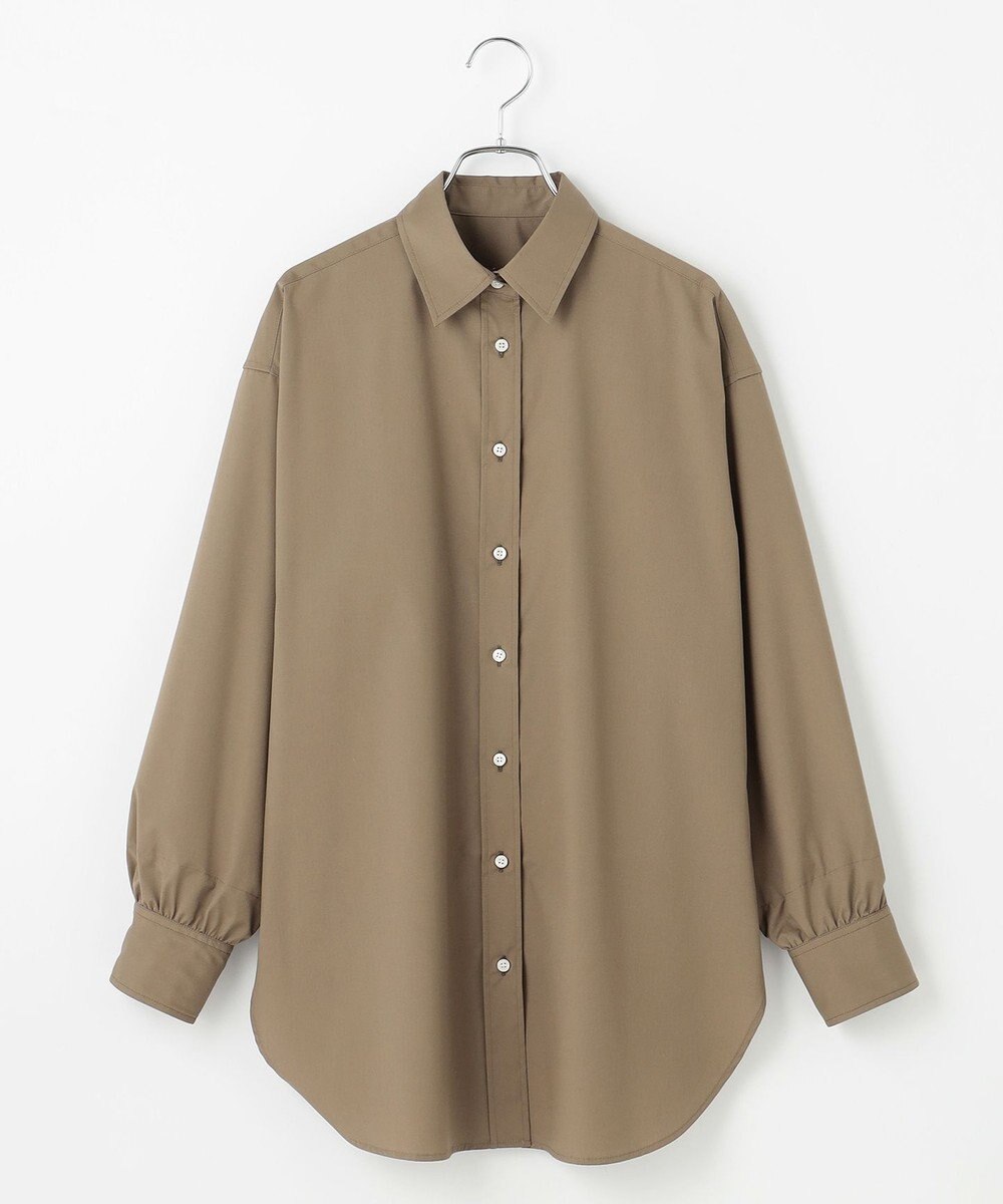 #Newans 【洗濯機可】ロールアップカフスシャツ 