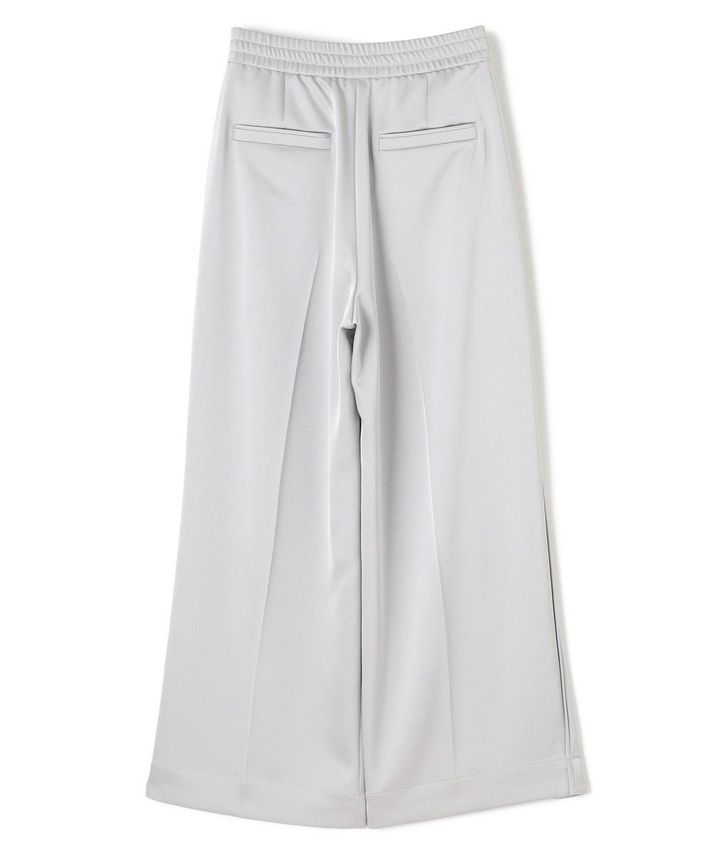 uncrave シャイニーダブルサテン ワイドパンツ 