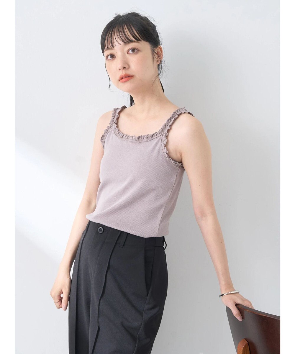 earth music&ecology フリルキャミ 