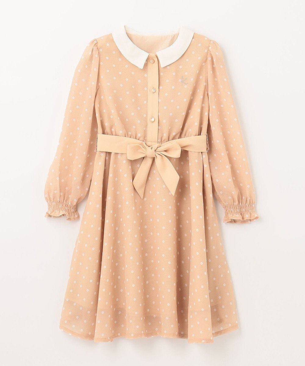 組曲 KIDS 【110-140cm】パリジェンヌドット ワンピース 